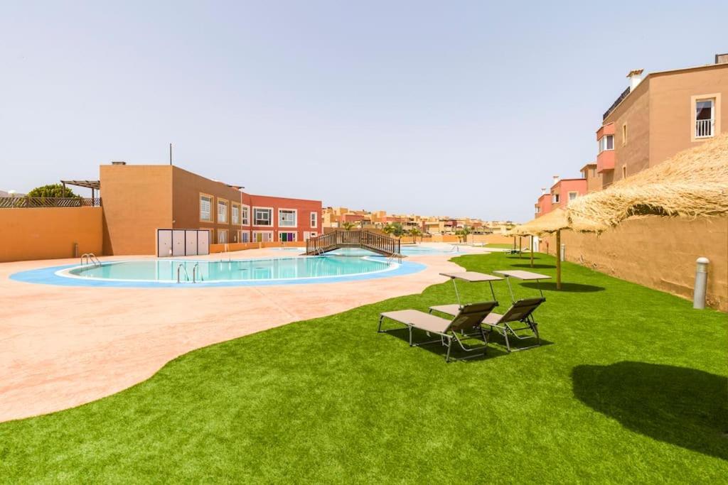 Las Dunas Corralejo Home With Swimming Pool Zewnętrze zdjęcie